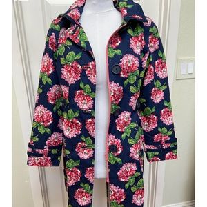 BODEN Flowered raincoat - Size 8 US